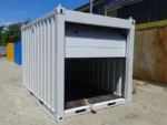 Container de stockage 10 pieds avec porte sectionnelle – Image 2